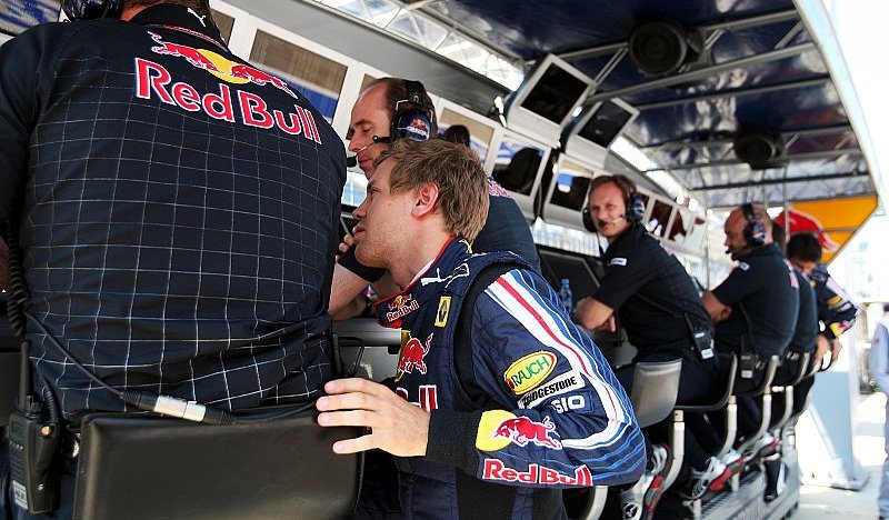 Vettel verlor viel Zeit: Ein Motorschaden