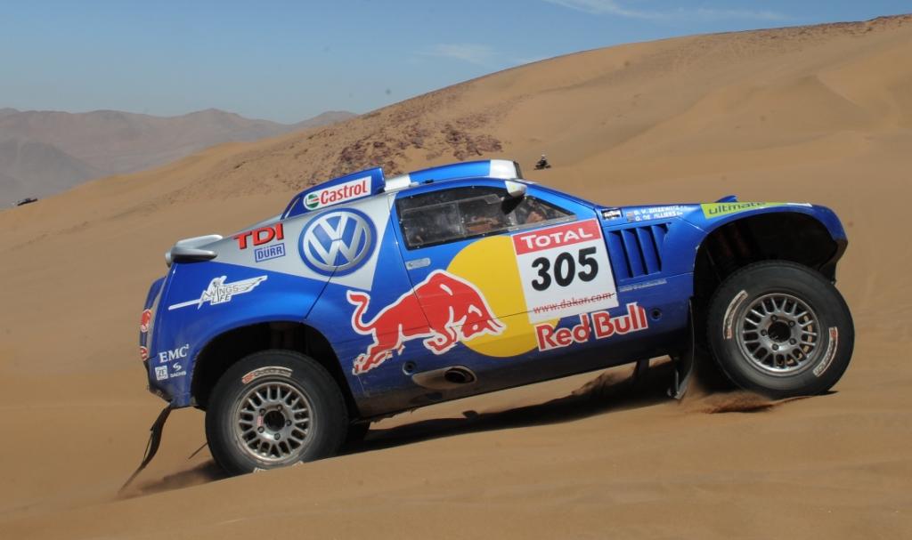 Volkswagen erwartet 2010 härtere Rallye Dakar