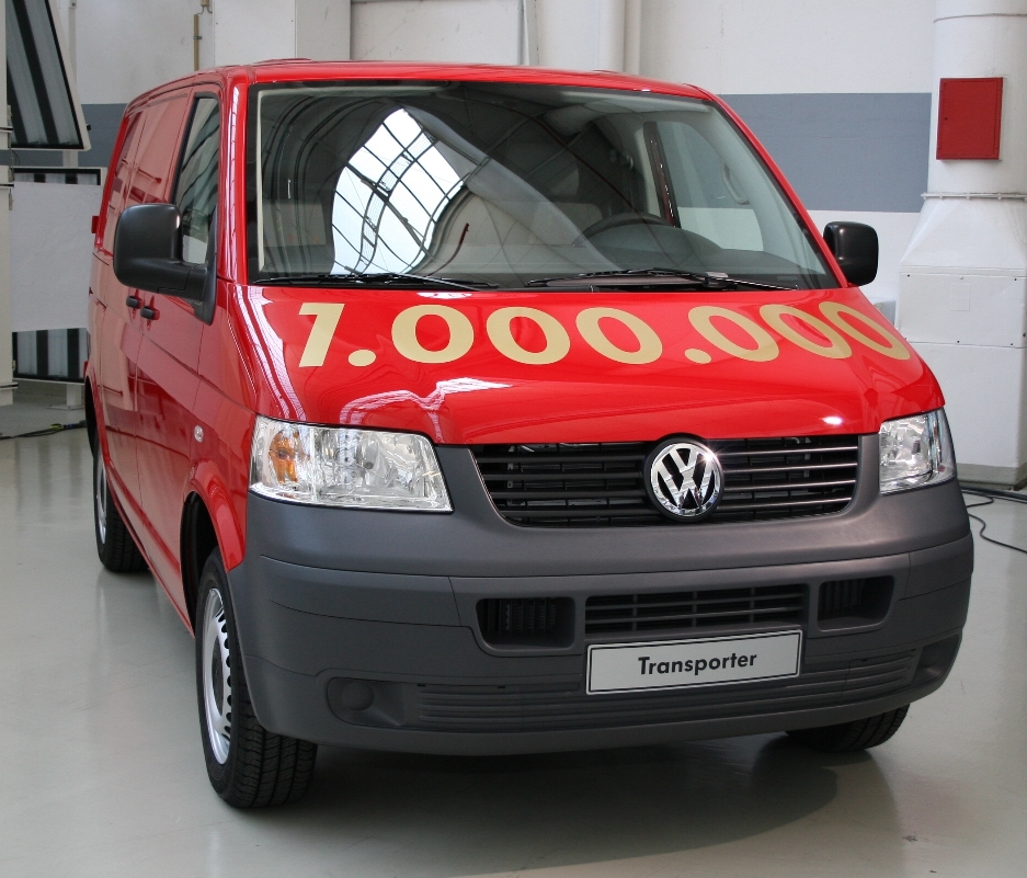 Volkswagen feiert den millionsten T5