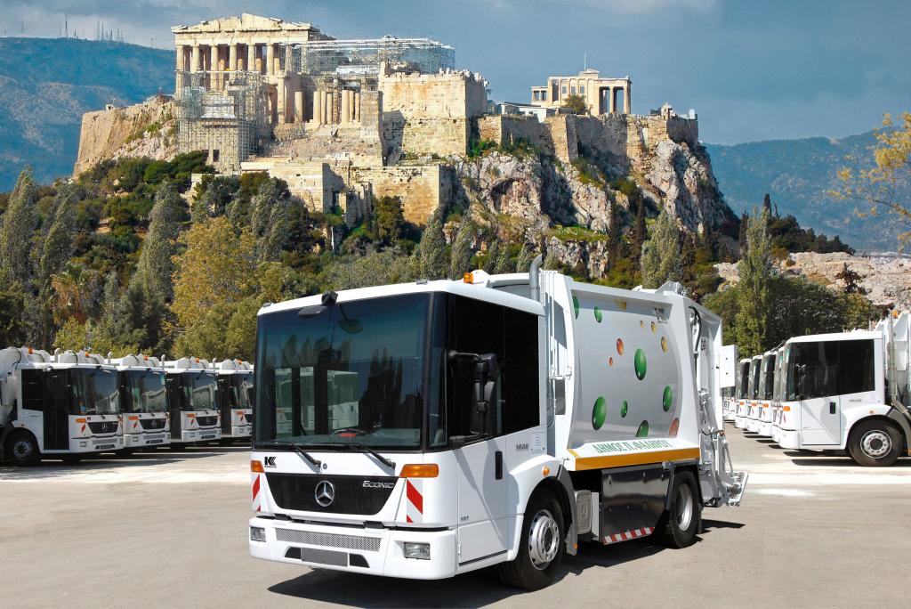 Athen setzt auf umweltfreundliche Mercedes-Benz Econic NGT