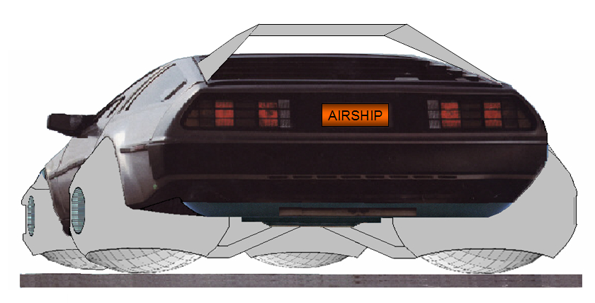 Automarken A - Z: DeLorean mit Magnetantrieb: Grüße aus „Zurück in die Zukunft“ | Foto: AirShip Technologies