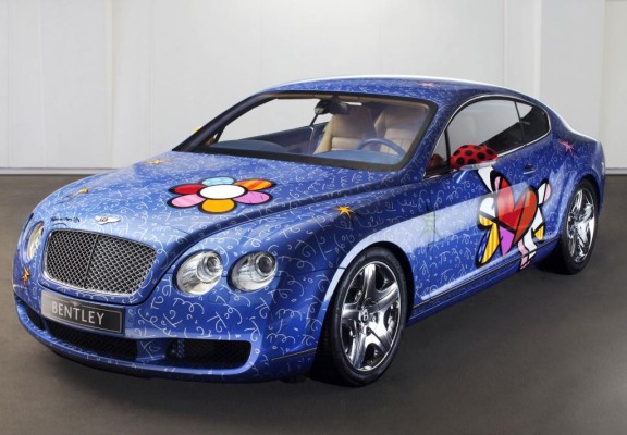 Britto bemalt Bentley