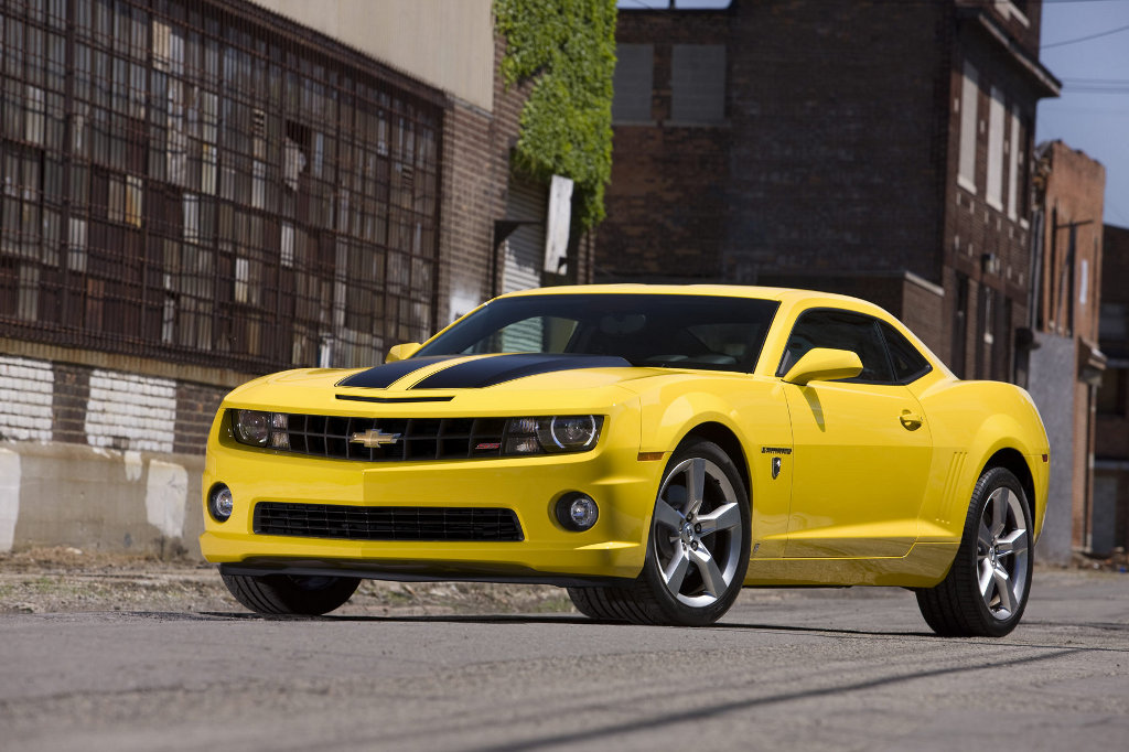 Chevrolet Camaro im Transformers-Stil 