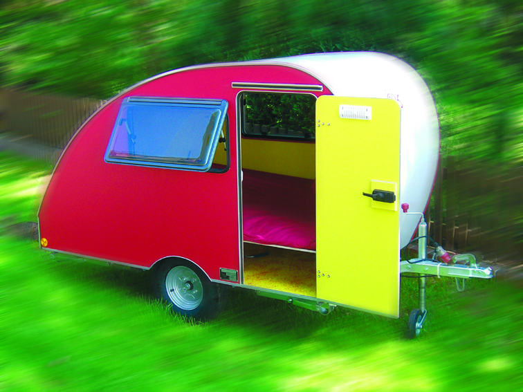 Das Schneckenhaus: Ein Kleinst-Wohnwagen