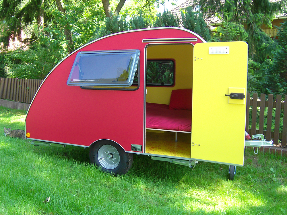 Das Schneckenhaus: Ein Kleinst-Wohnwagen