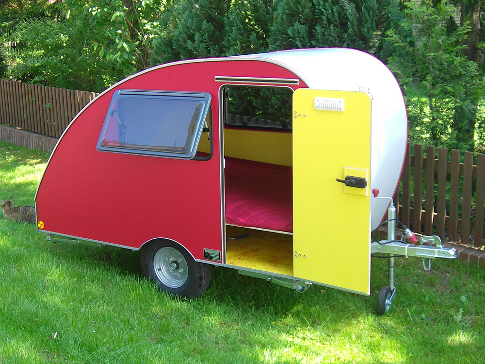 Das Schneckenhaus: Ein Kleinst-Wohnwagen