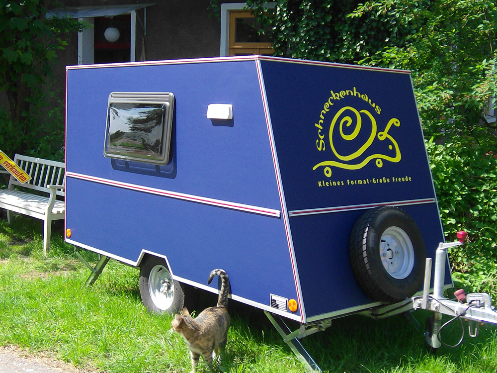 Das Schneckenhaus: Ein Kleinst-Wohnwagen