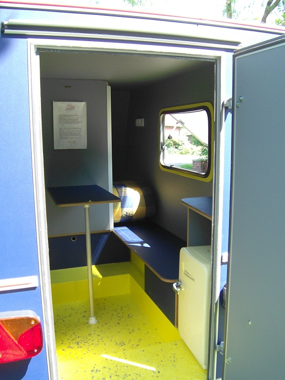 Das Schneckenhaus: Ein Kleinst-Wohnwagen