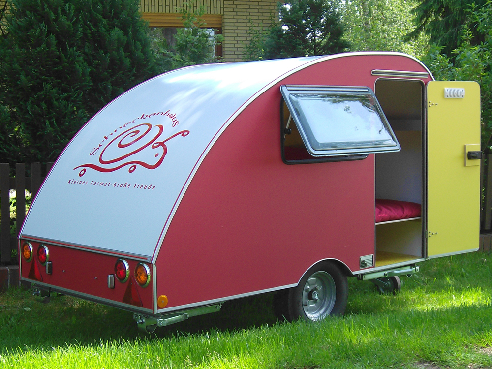 Das Schneckenhaus: Ein Kleinst-Wohnwagen