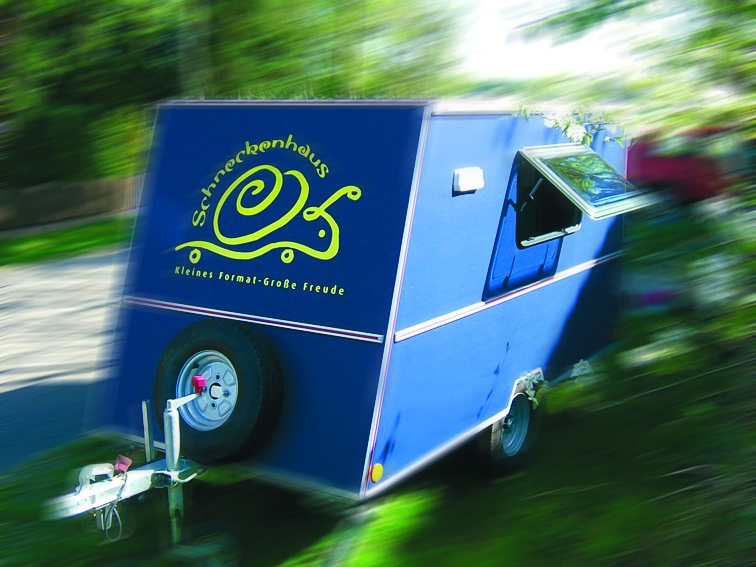 Das Schneckenhaus: Ein Kleinst-Wohnwagen