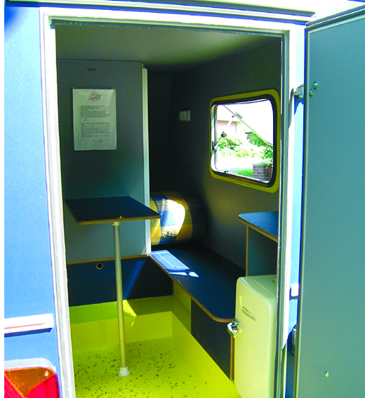 Das Schneckenhaus: Ein Kleinst-Wohnwagen