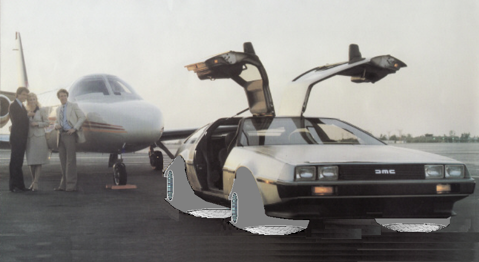 DeLorean mit Magnetantrieb: Grüße aus „Zurück in die Zukunft“ - Bild | Foto: AirShip Technologies
