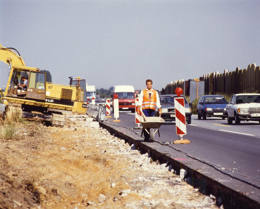 Erhöhte Unfallgefahr an Autobahnbaustellen 