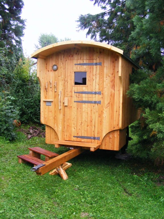Holzwohnwagen: Holz-Schnitzer Teil II