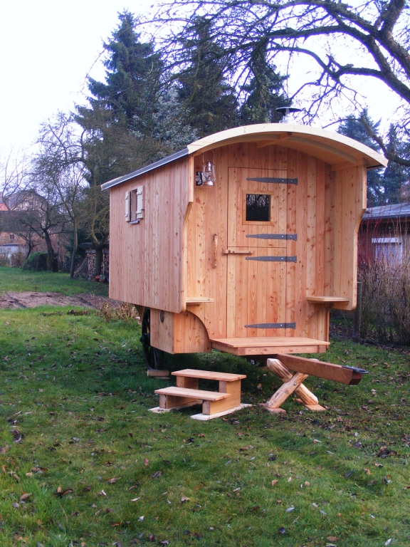 Holzwohnwagen: Holz-Schnitzer Teil II