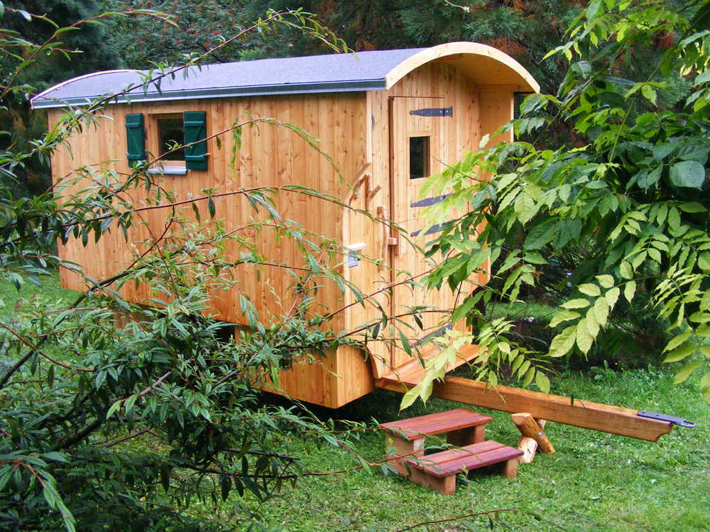 Holzwohnwagen: Holz-Schnitzer Teil II
