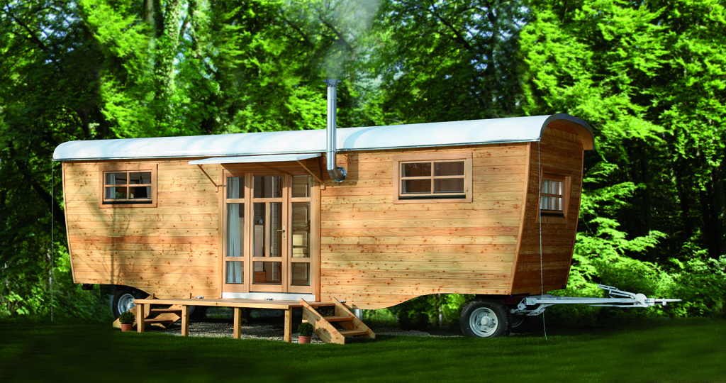 Holzwohnwagen: Holz-Schnitzer