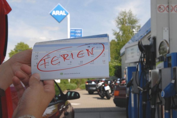 Kraftstoffpreise in der Urlaubszeit 