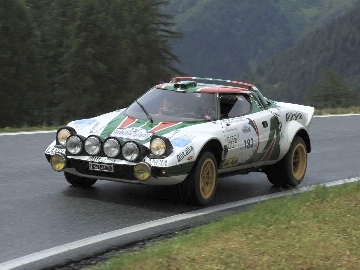 Lancia Stratos gewinnt Silvretta Classic 2009