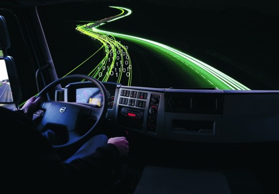 Lkw der Zukunft mit virtuellem Beifahrer