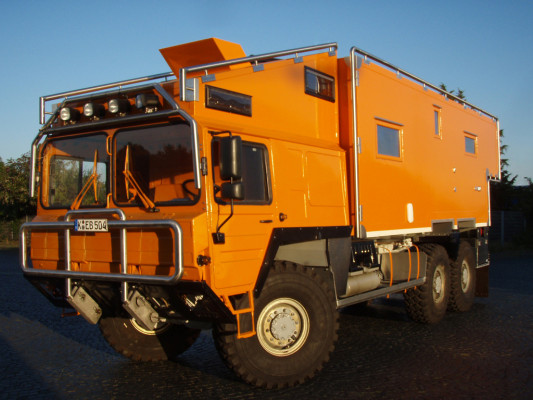 MAN KAT 1 6x6 Orangework - Matsch Fun