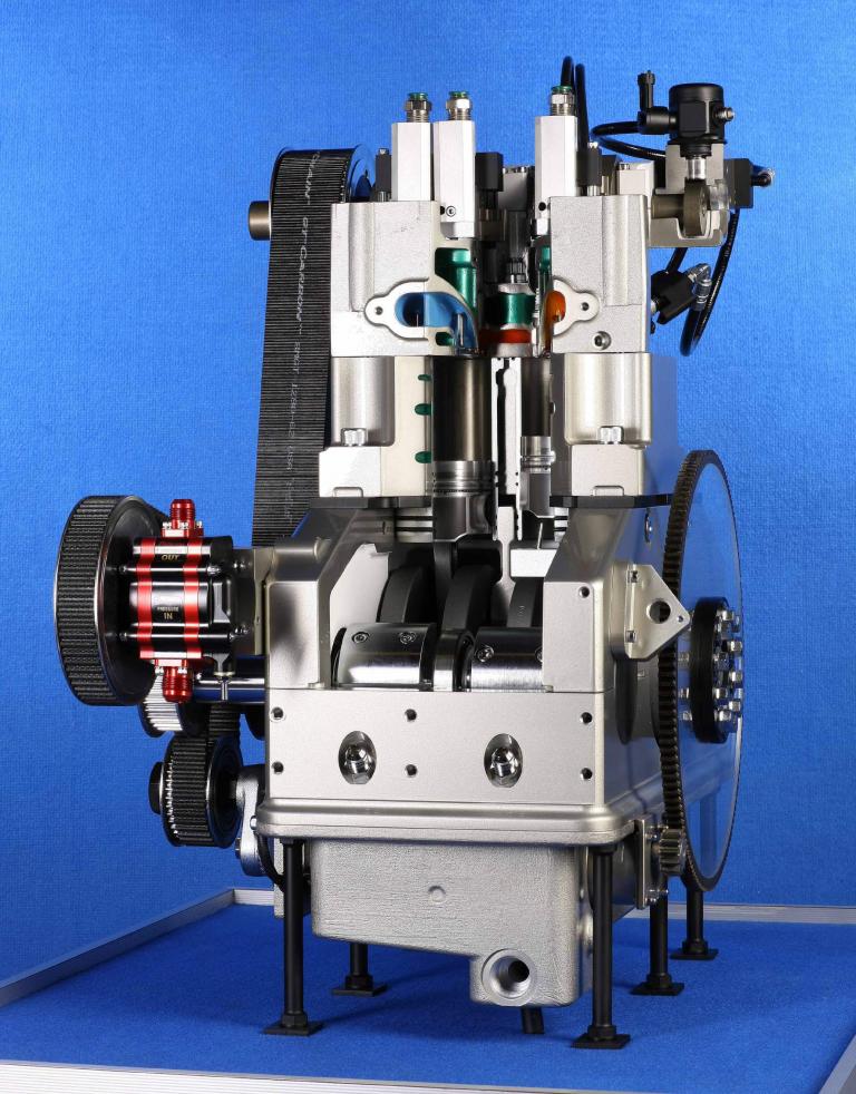 Neuer Sparmotor: Arbeitsteilung, Turbo und Druckluft-Hybrid 