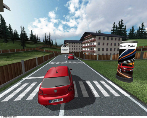 Online-Spiel zum neuen VW Polo 