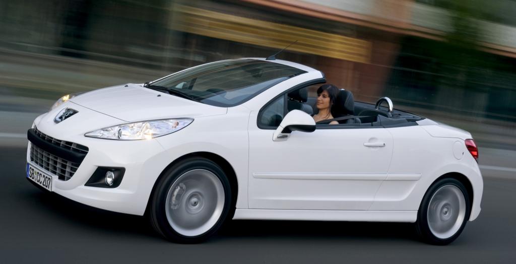 Peugeot 207 CC im Juni meistverkauftes Cabriolet