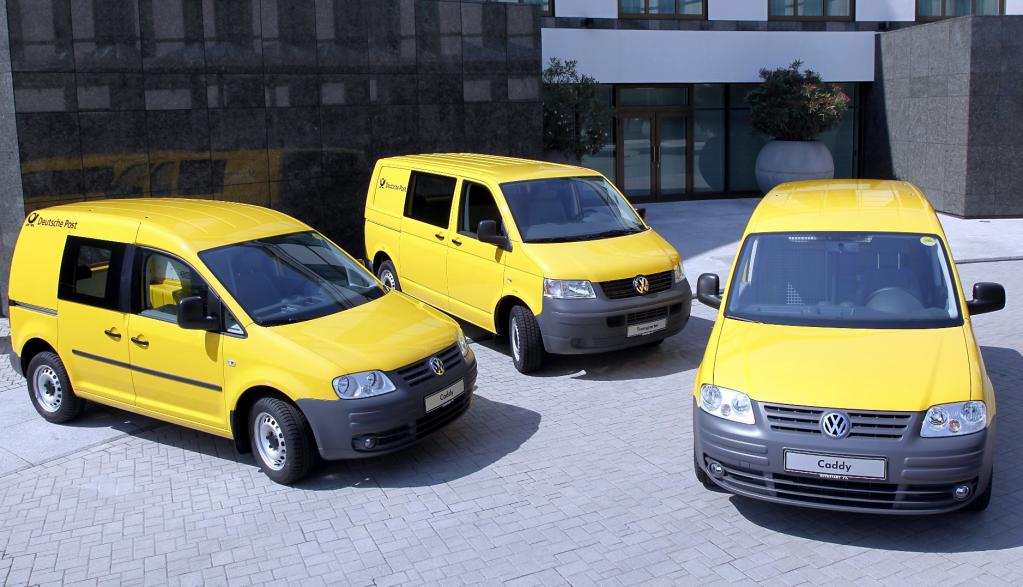 Post bestellt 2400 Volkswagen Caddy und T5