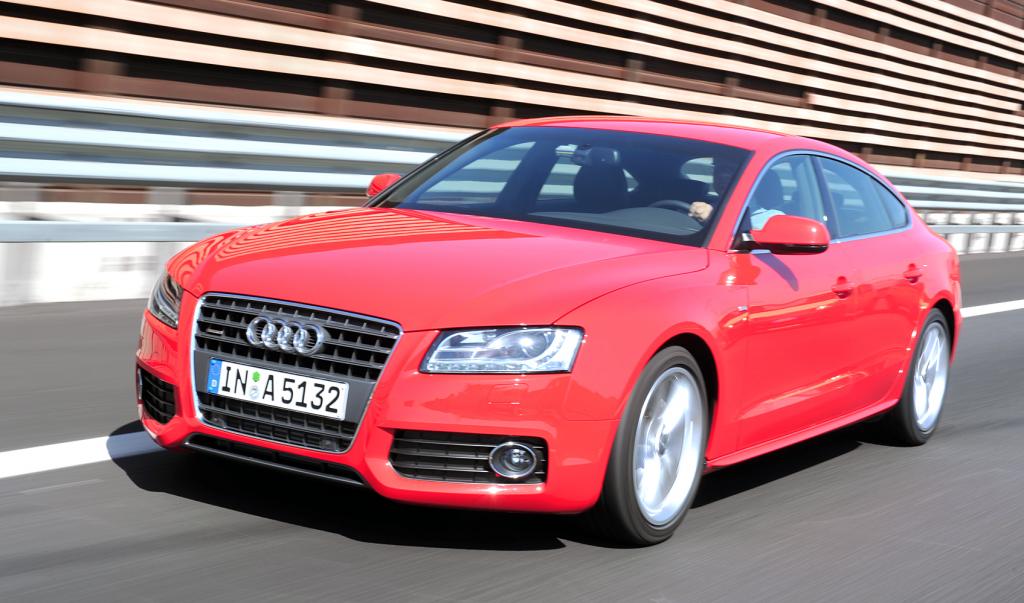Presse-Präsentation Audi A5 Sportback: Bella Machina
