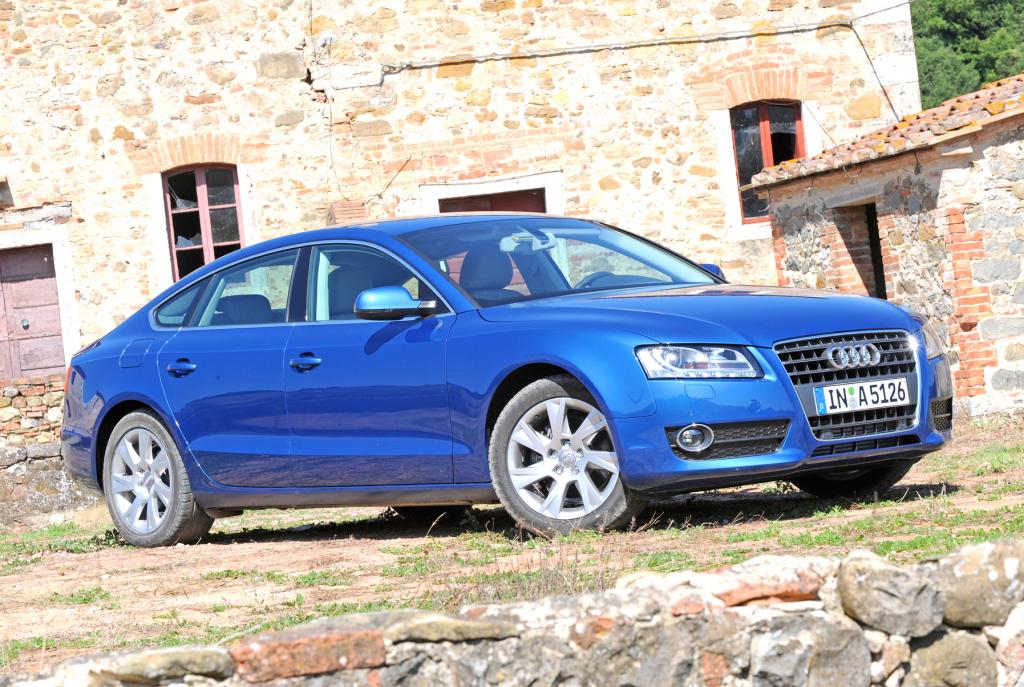 Presse-Präsentation Audi A5 Sportback: Bella Machina