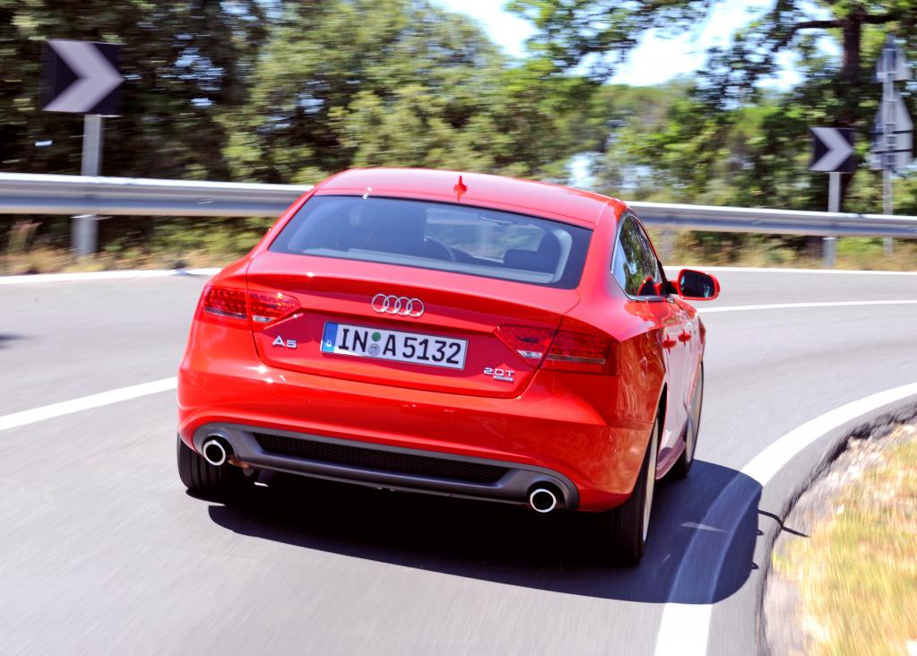 Presse-Präsentation Audi A5 Sportback: Bella Machina