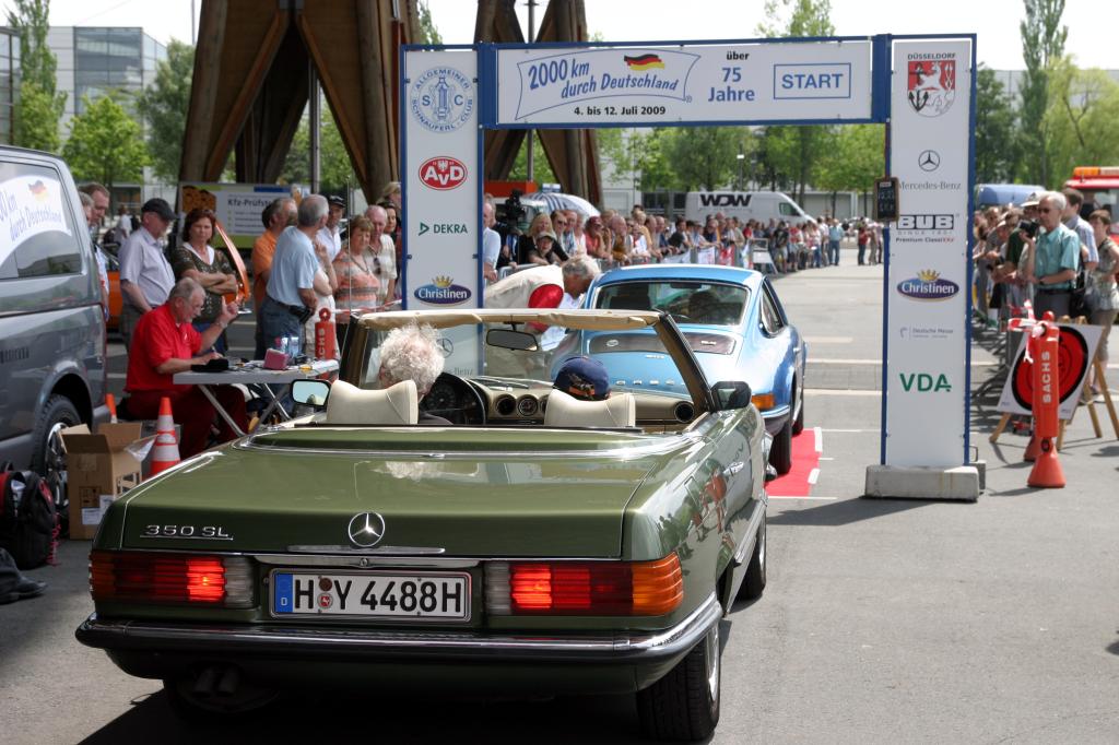 Rückschau auf die Oldtimerrallye 2000 km durch Deutschland