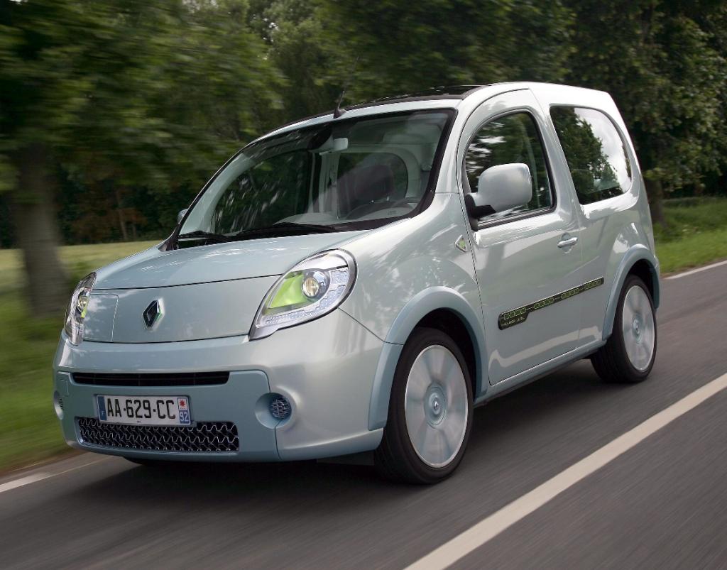 Renault baut Kangoo Be Bop Z.E. für Elektro-Testfahrten