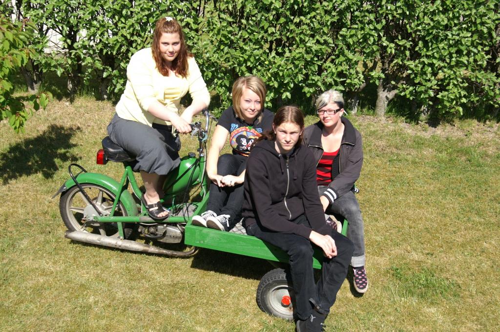 Schwedischer Dreirad-Klassiker : Flakmoped - on the road again