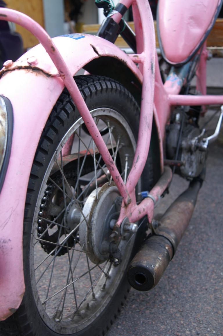 Schwedischer Dreirad-Klassiker : Flakmoped - on the road again