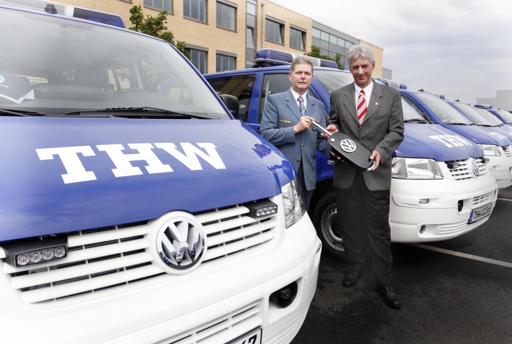 THW bestellte 100 Volkswagen Transporter