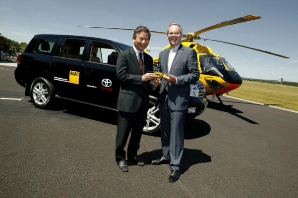 Toyota Land Cruiser für die Luftrettung 
