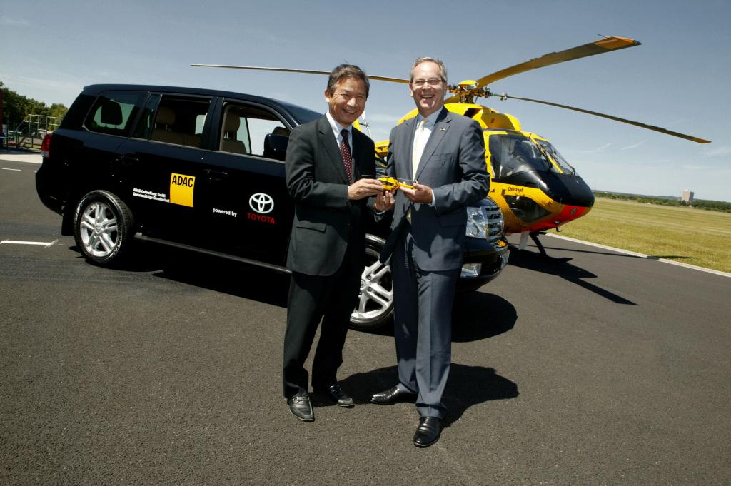 Toyota Land Cruiser für die Luftrettung 