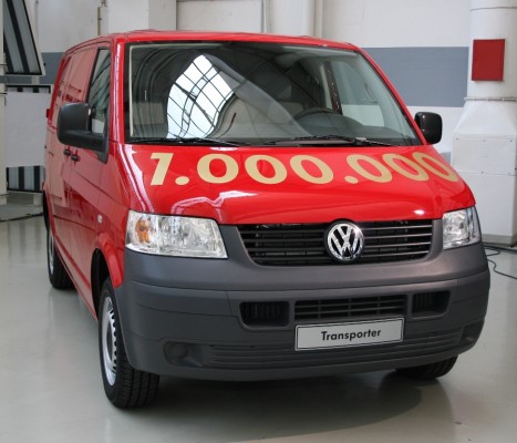 Volkswagen feiert den millionsten T5