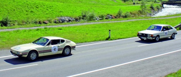 Volkswagen startet mit Prominenten bei Silvretta Classic
