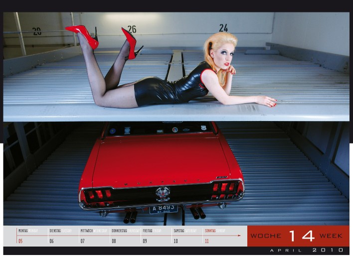 'Girls & legendary US-Cars' - Wochenkalender 2010 von Carlos Kellá erschienen! - Bild(10)