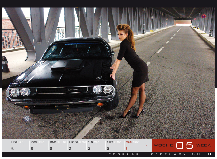 'Girls & legendary US-Cars' - Wochenkalender 2010 von Carlos Kellá erschienen! - Bild(3)