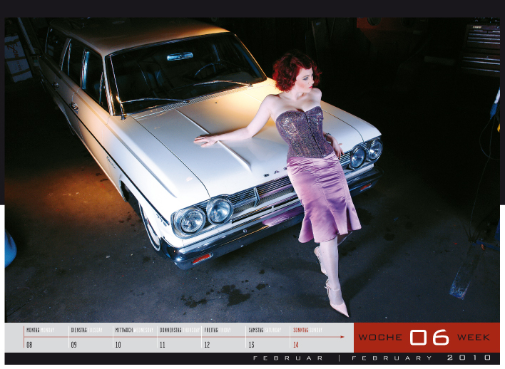 'Girls & legendary US-Cars' - Wochenkalender 2010 von Carlos Kellá erschienen! - Bild(4)