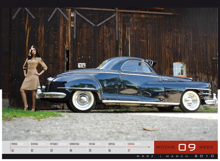 'Girls & legendary US-Cars' - Wochenkalender 2010 von Carlos Kellá erschienen! - Bild(6)