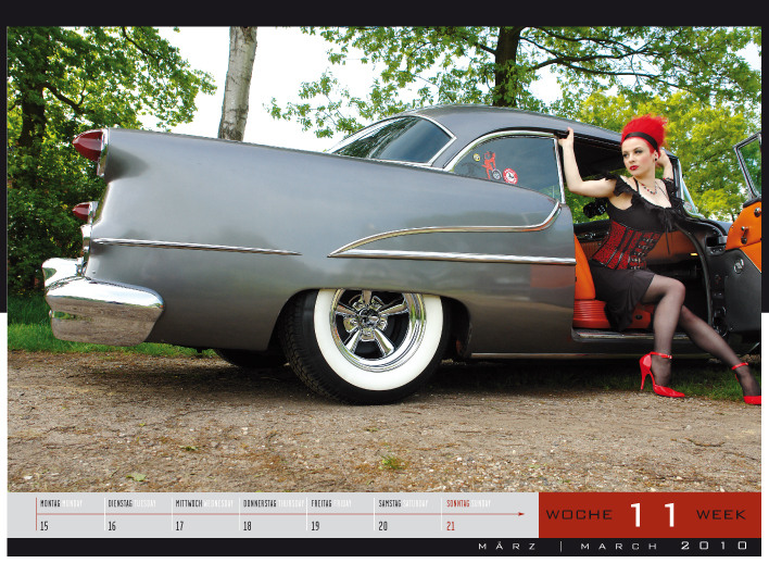 'Girls & legendary US-Cars' - Wochenkalender 2010 von Carlos Kellá erschienen! - Bild(7)