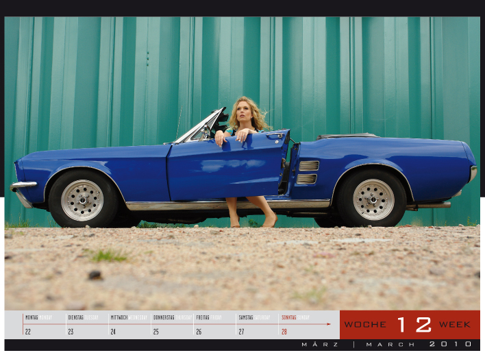'Girls & legendary US-Cars' - Wochenkalender 2010 von Carlos Kellá erschienen! - Bild(8)