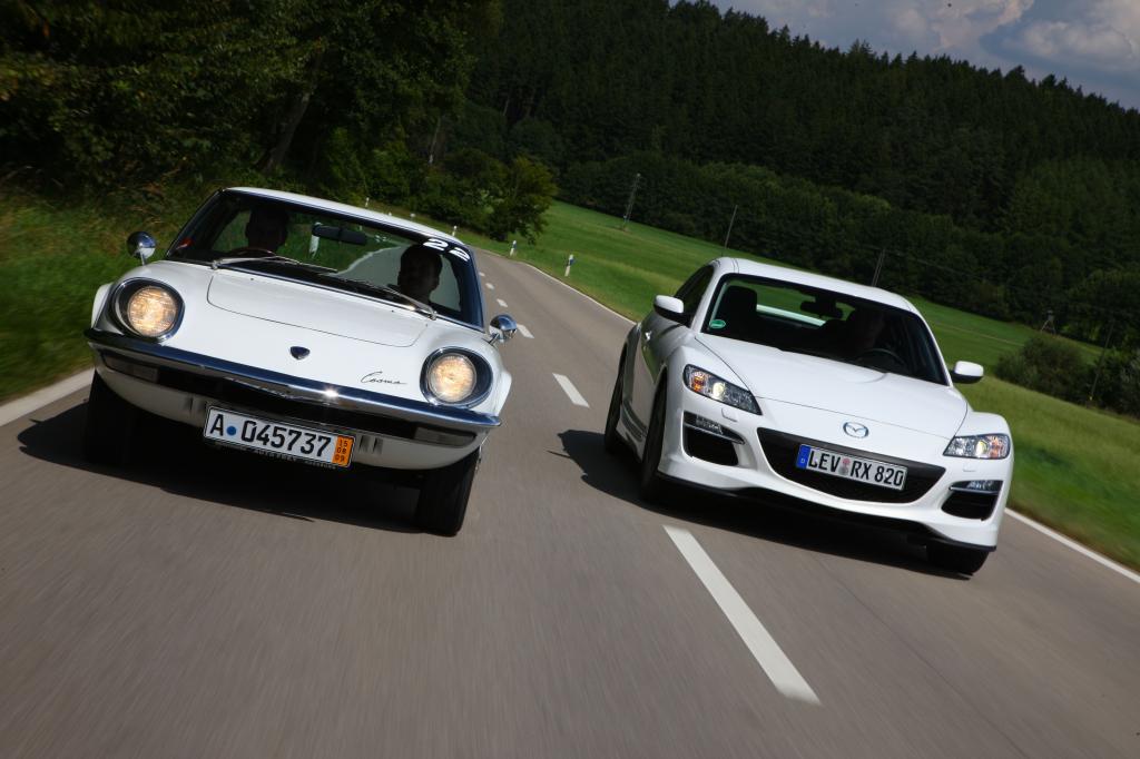 19 Mazda Cosmo 110 Sport kamen in Gersthofen zusammen