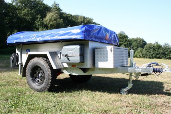 3Dog Camping Offroader: Mit dem Zeltanhänger ins Gelände