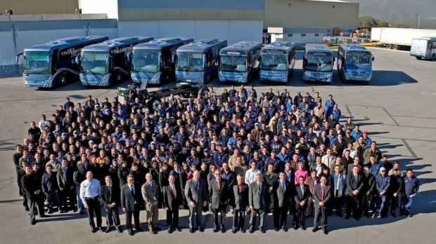 50 000 Mercedes-Benz-Busse in Mexiko gebaut